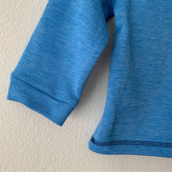 Thomas & Friends Tank Engine Fleece Half Zip Hoodie Blue Size: 5 - Picture 9 of 13